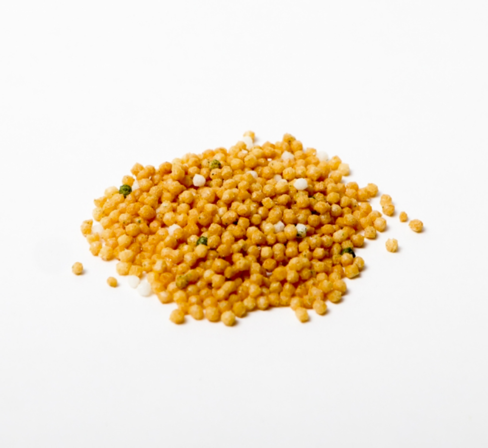 Rice crackers "Bubu Arare Tricolor salt" - ぶぶあられ3色塩 - 35g