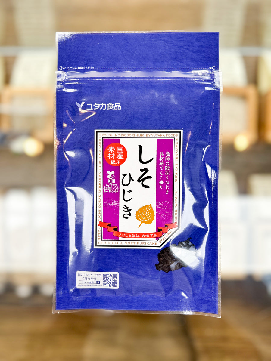Soft furikake Shiso hijiki - しそひじき - 40g – the rice factory NY