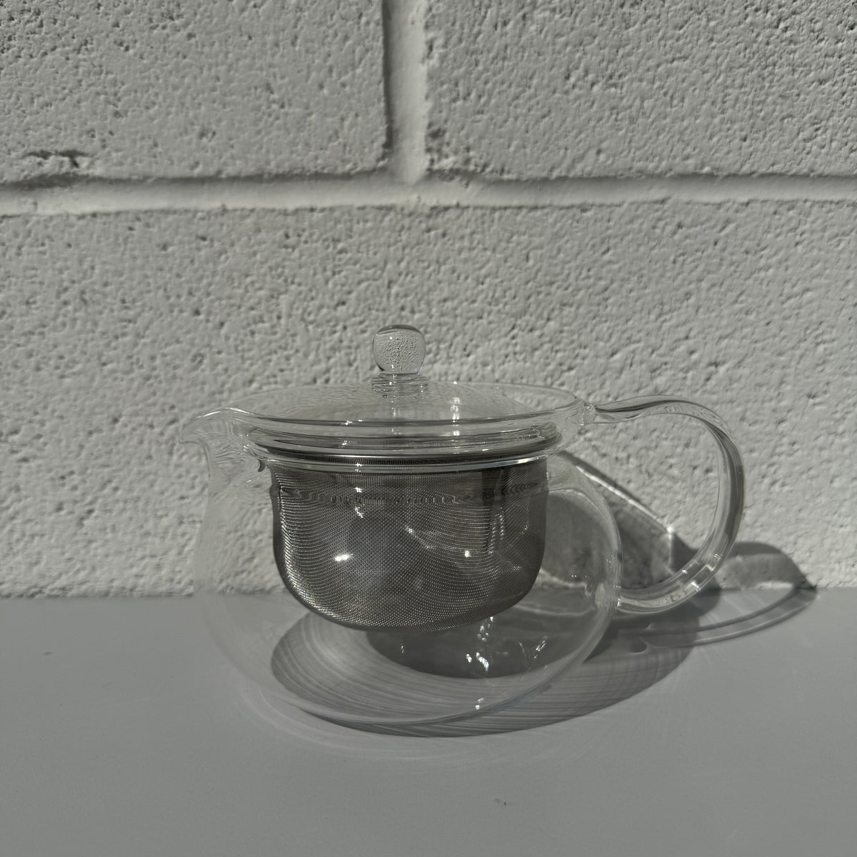Cha Cha Kyusu "Maru" Heatproof Tea Pot - 茶茶・急須丸 - 耐熱ガラス