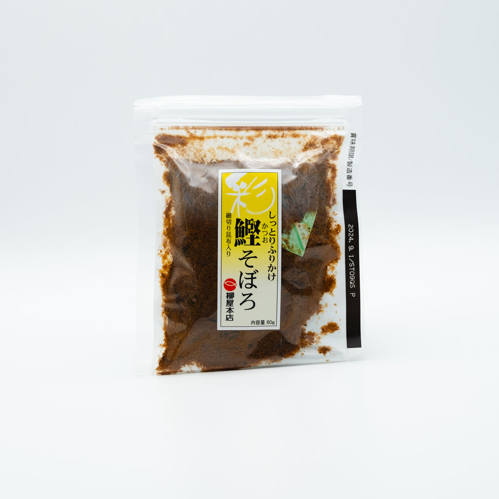 【YANAGIYA】Flavored minced bonito - 彩　鰹そぼろ - 80g