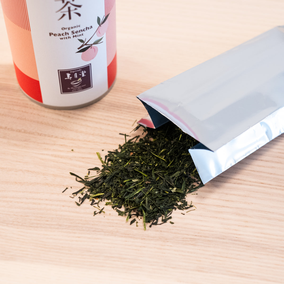 Organic Peach Sencha -有機もも煎茶 - 40g