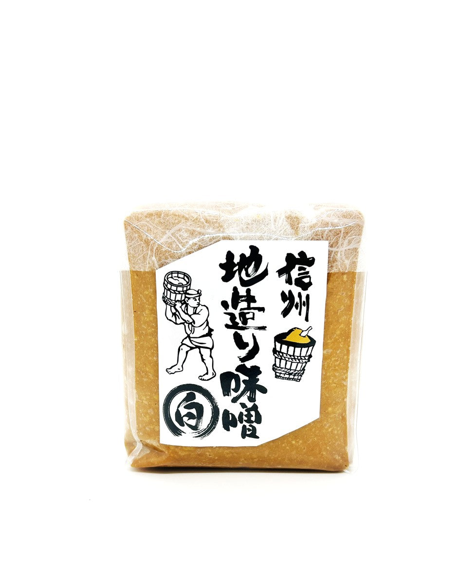 Miso "White Jiuqu" -地造り 白糀みそ- 1kg
