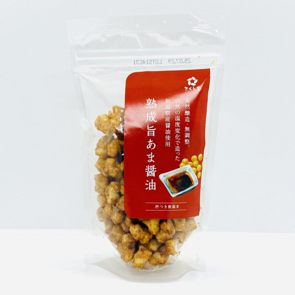 Umami Soy Glazed Rice Crackers - 熟成旨あま醤油