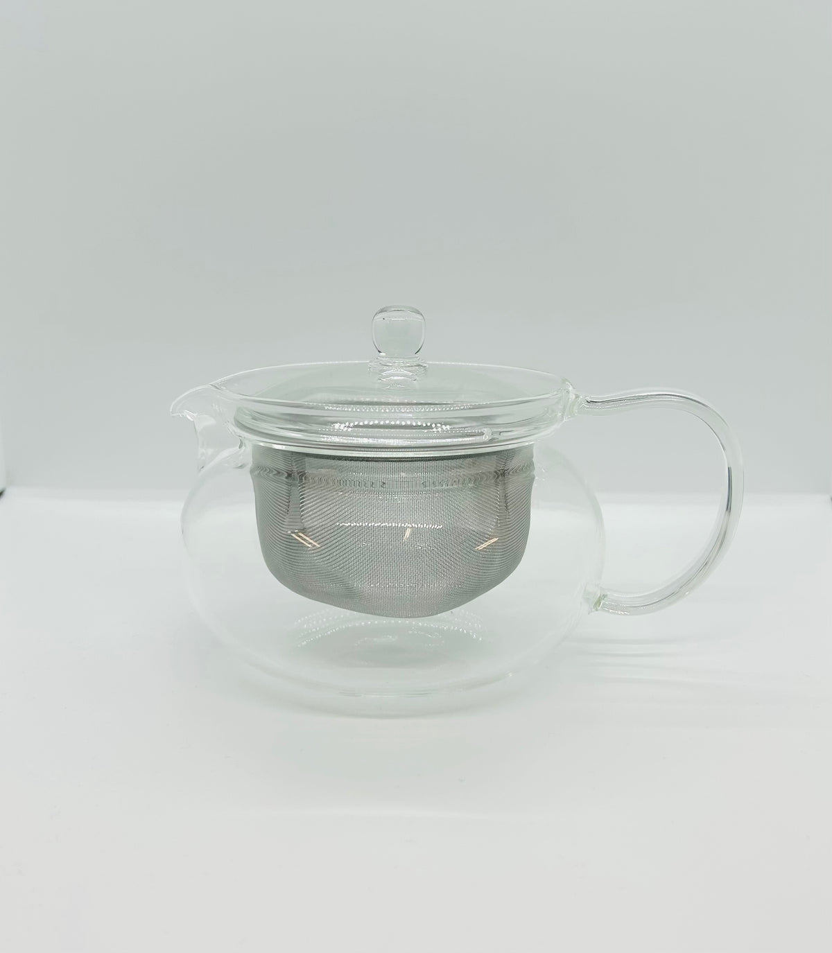 Cha Cha Kyusu "Maru" Heatproof Tea Pot - 茶茶・急須丸 - 耐熱ガラス