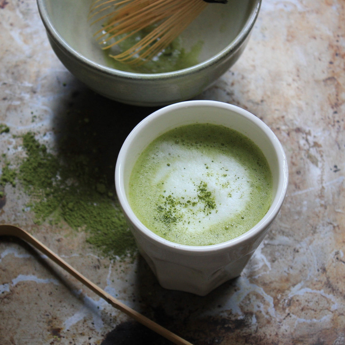 【JYUGETSUDO】Organic Matcha Sweetened with Organic Sugar -有機抹茶(有機グラニュー糖入り) - 50g