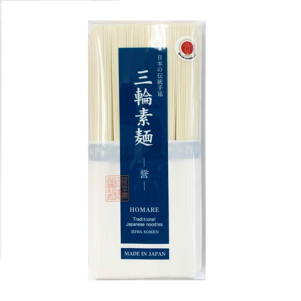 【MIWASOMEN】Somen noodles Regular - 三輪素麺 誉 - 250g