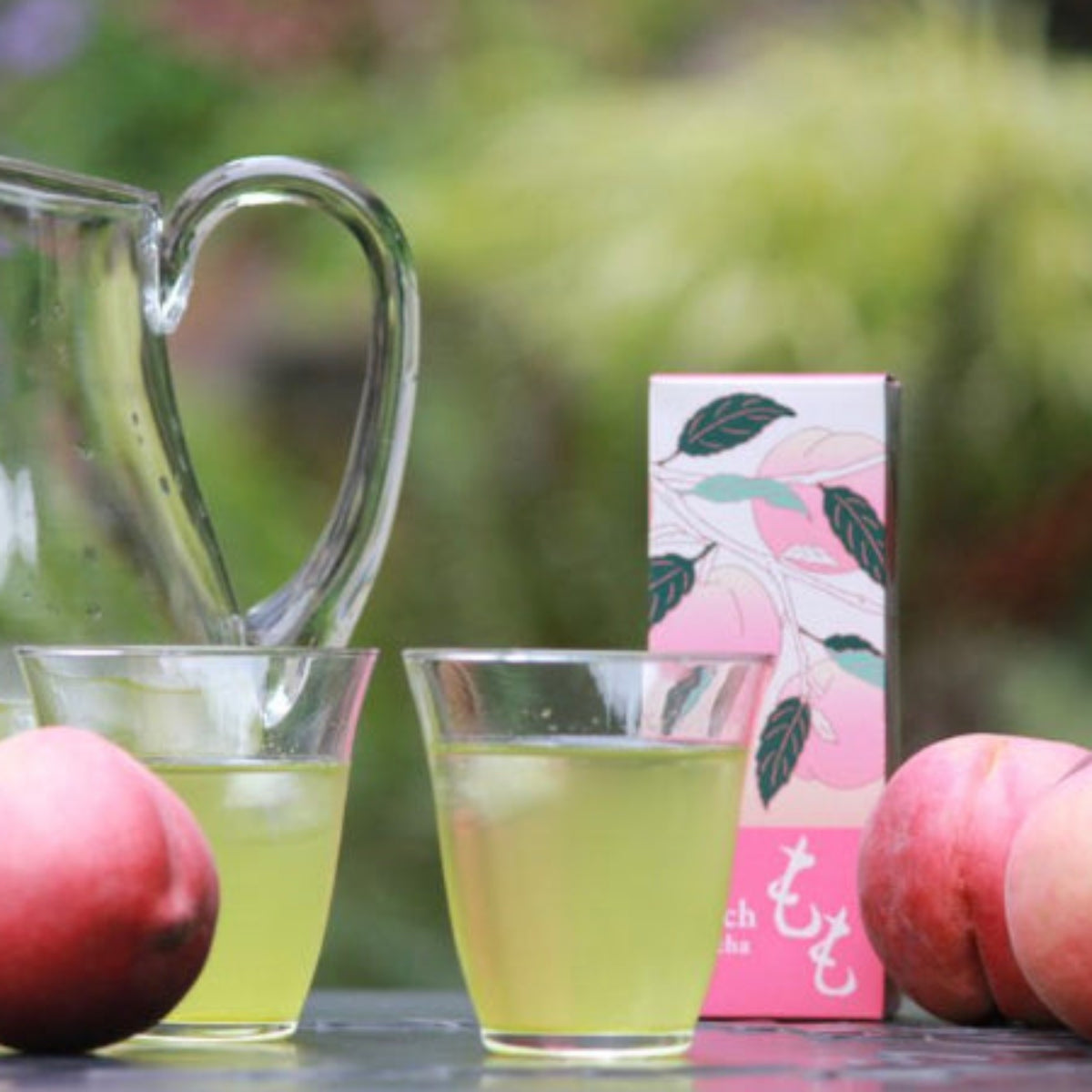 【JYUGETSUDO】Organic Peach Sencha -有機もも煎茶 - 40g