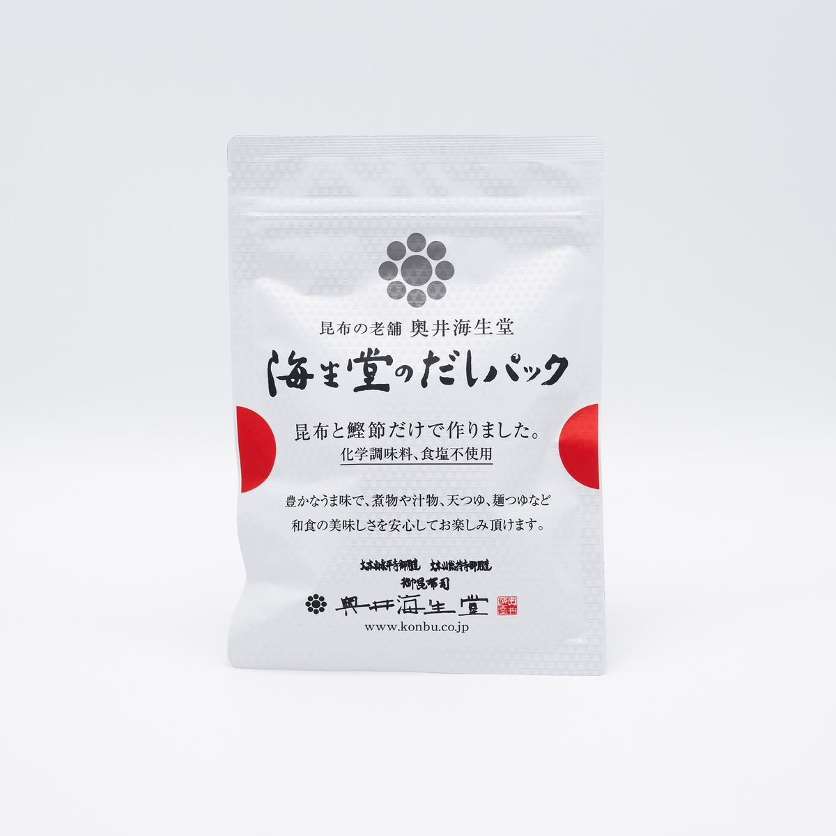 【OKUI KAISEIDO】Kelp and Bonito broth packets - だしパック - 70g