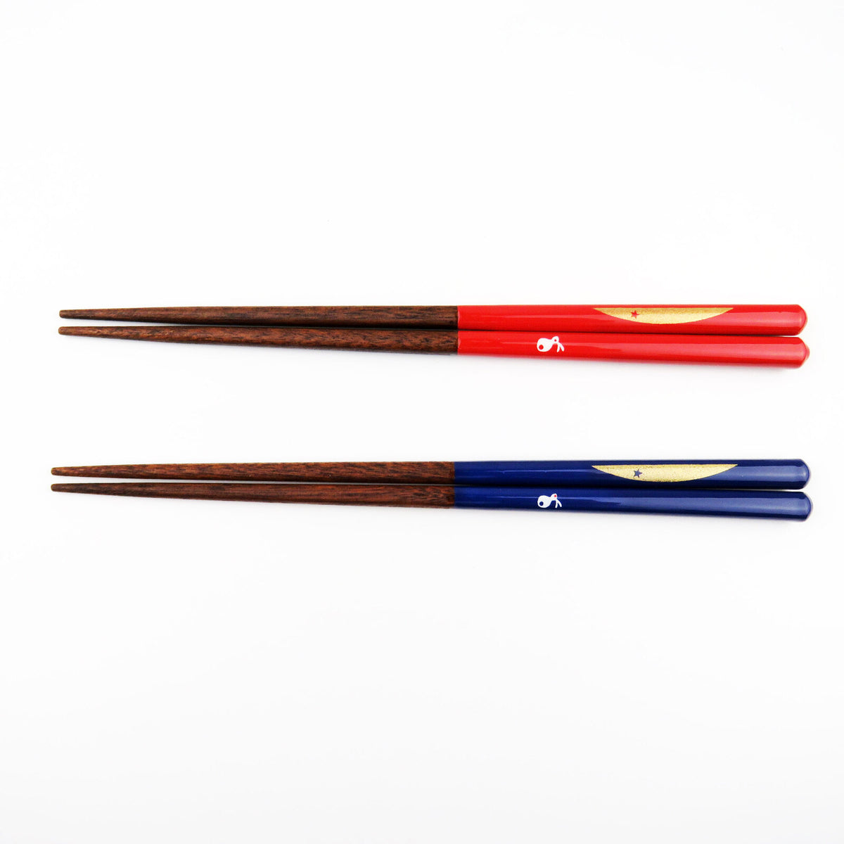 Children's Chopsticks Natural Wood (Rabbit) - 子供箸 天然木 うさぎ