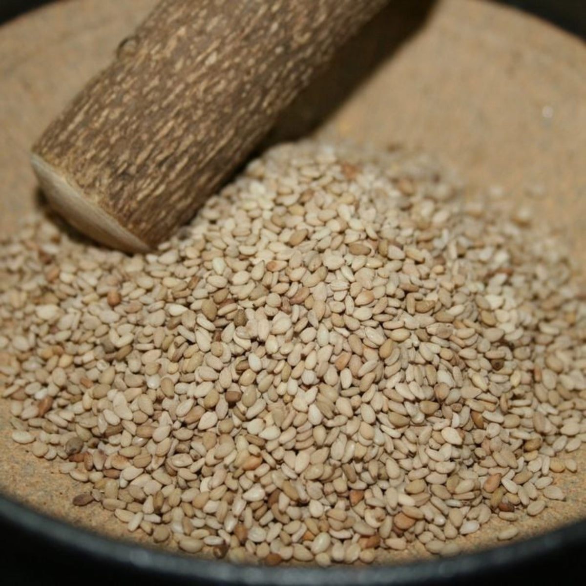【MORIKA】Japanese white sesame seeds - 日本産洗い胡麻 白 - 50g