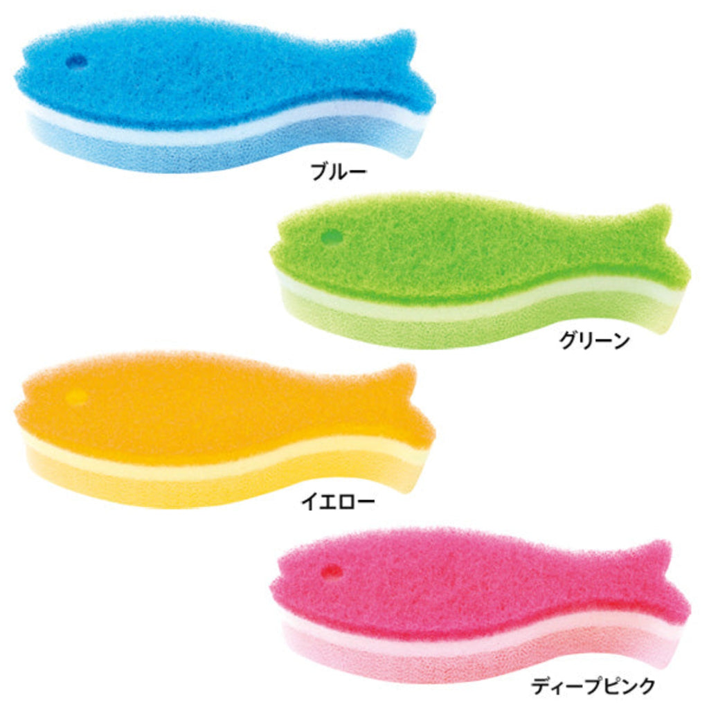 【MARNA】Sponge Fish-Shaped -おさかなスポンジ-