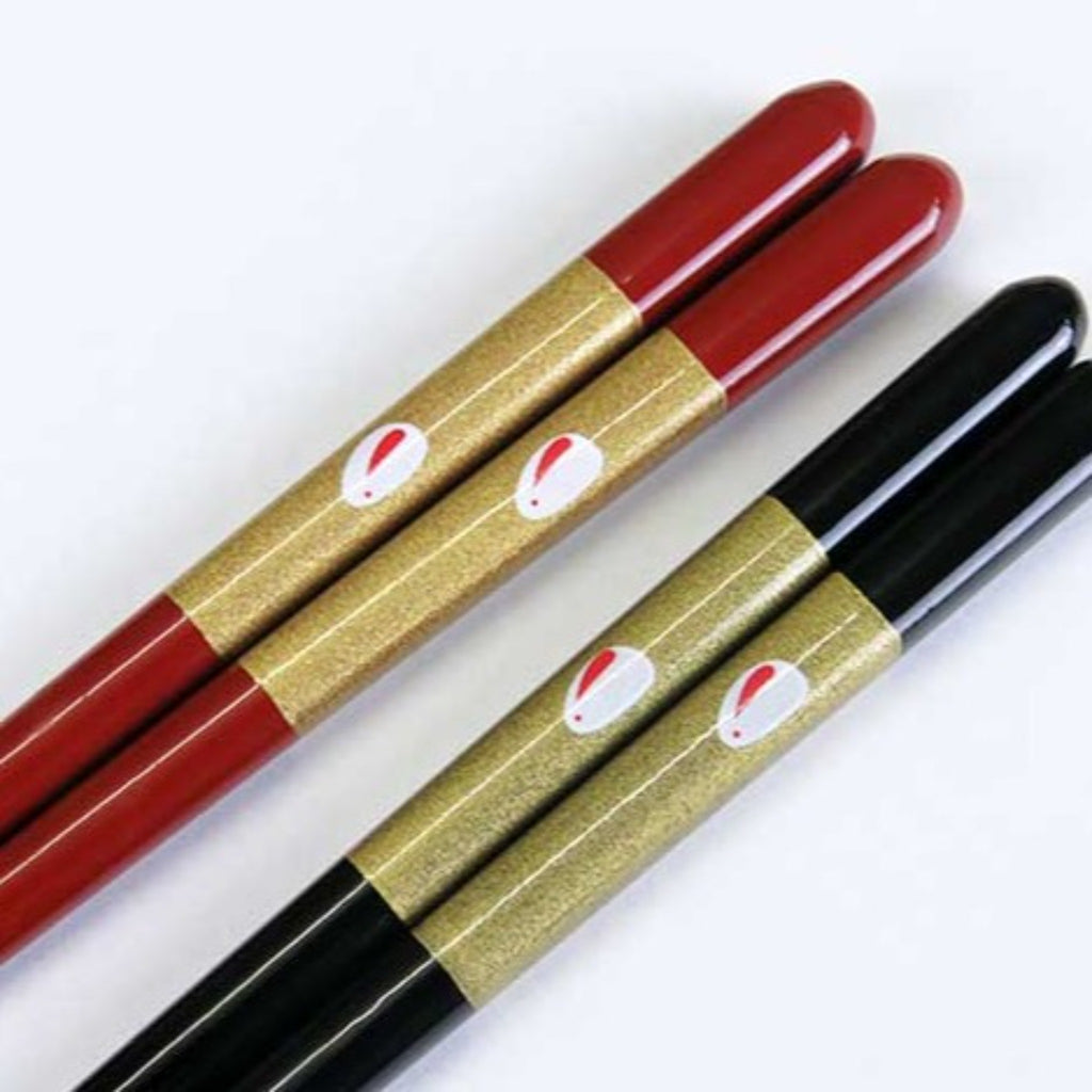 【HASHIKYU】Chopsticks "Rabbit of Gold Leaf" -金箔うさぎ箸-