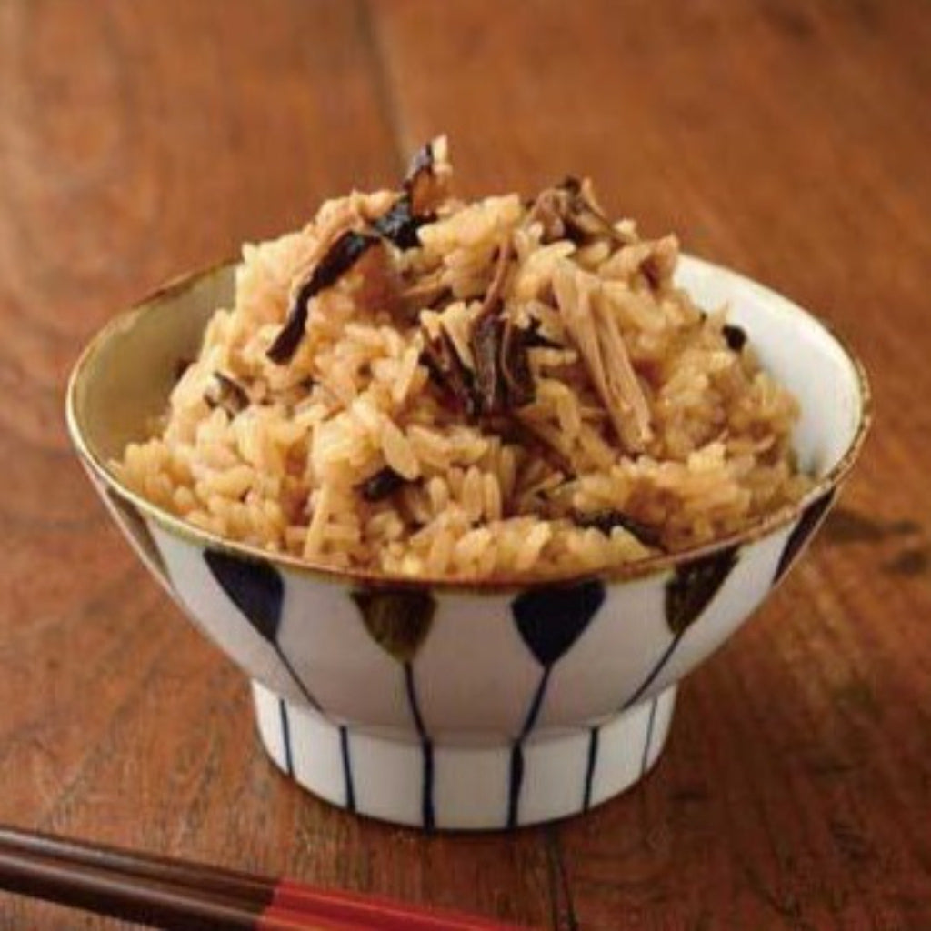 【MIKASAKINOKO】Cook-with-Rice Seasoning "Mushroom" -濃いきのこの炊き込みご飯の素- for 10oz (2 go)