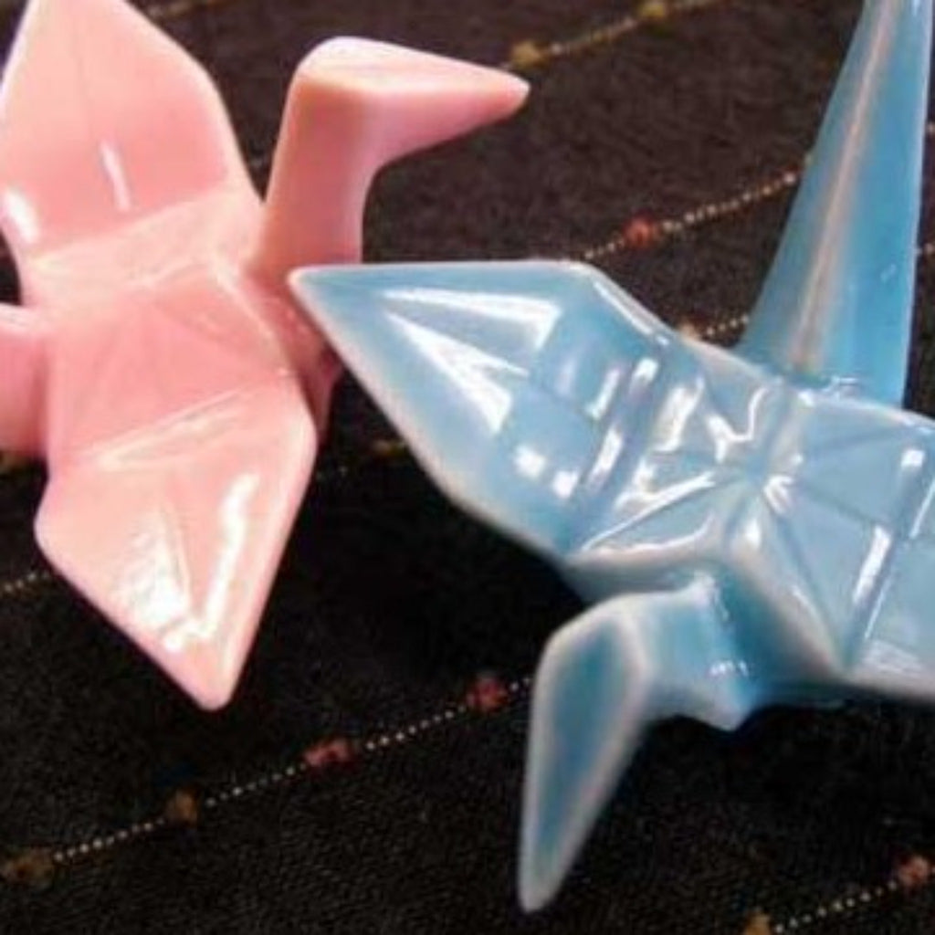 【HASHIKYU】Chopstick Rest "Origami Crane" -折鶴-