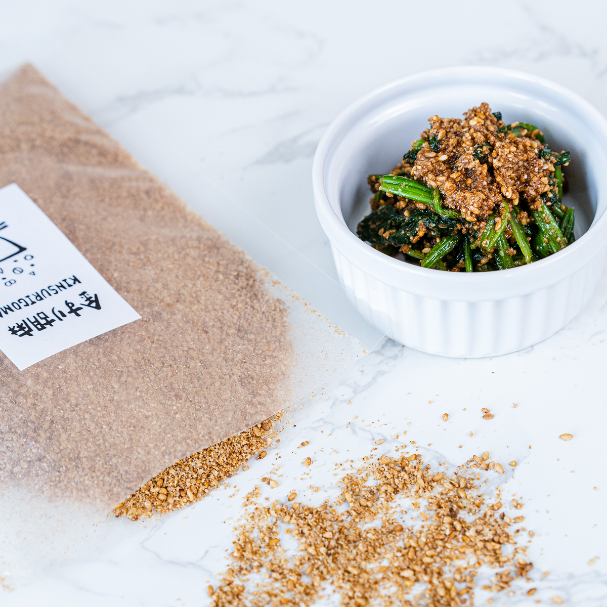 【MORIKA】Ground sesame seeds"Gold" - すり胡麻 金 - 100g