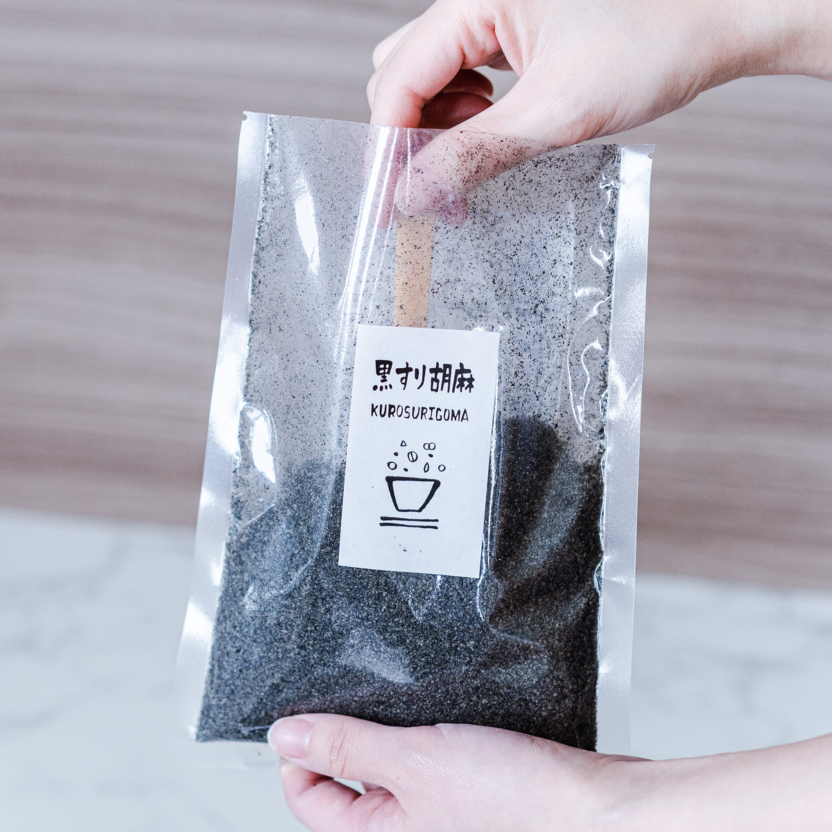 【MORIKA】Ground sesame seeds"Black" - すり胡麻 黒 - 100g