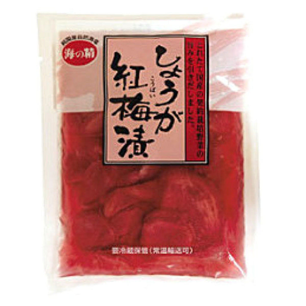 【UMINOSEI】Ginger red plum pickles -しょうが紅梅漬-100g