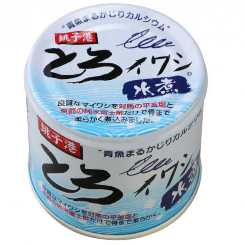 【CHIBASANCHOKU】Canned Boiled sardines-とろイワシ水煮-190g