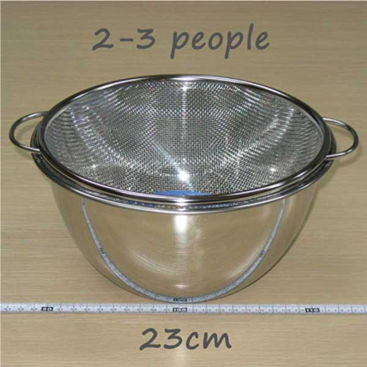 【NAGAO】Deep Bowl & Colander with Handle -深型ボール&取っ手付きザルセット-