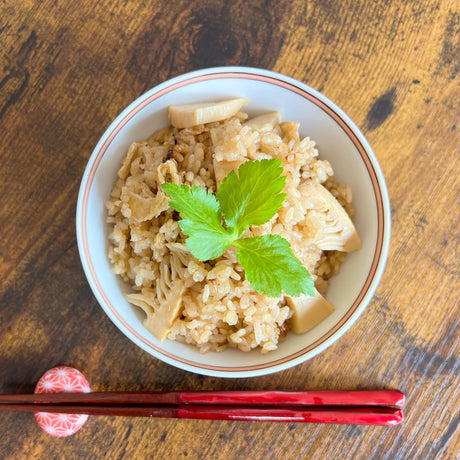 bamboo mixed rice 