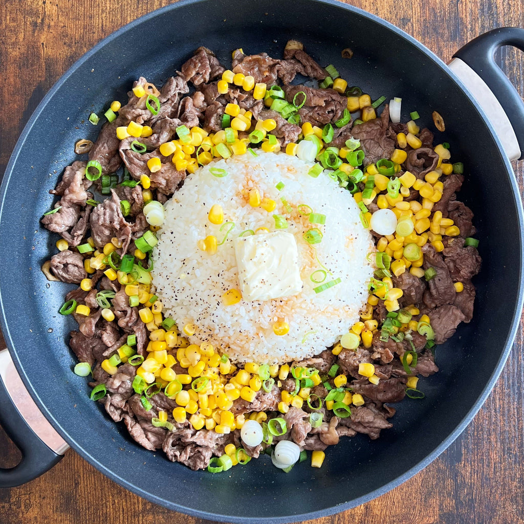 beef pepper rice recipe