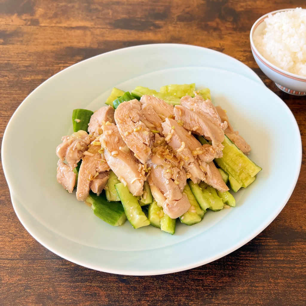 chicken and cucumber salad