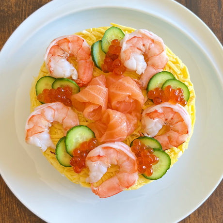 Sushi cake
