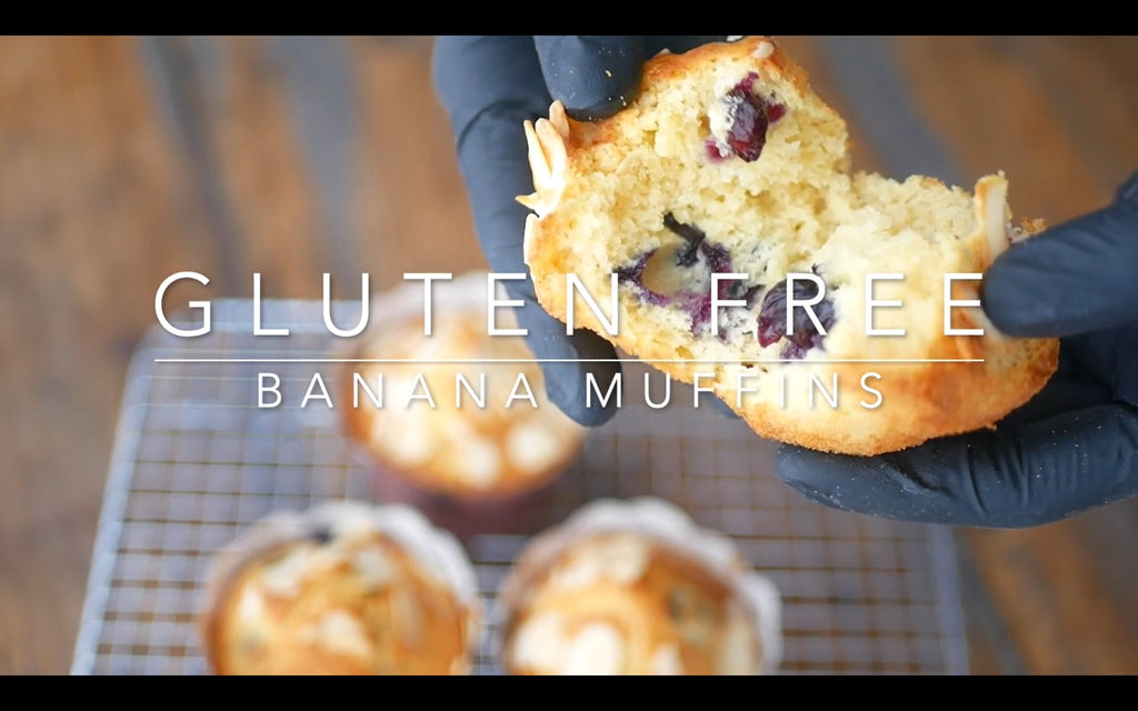 gluten free banana muffins