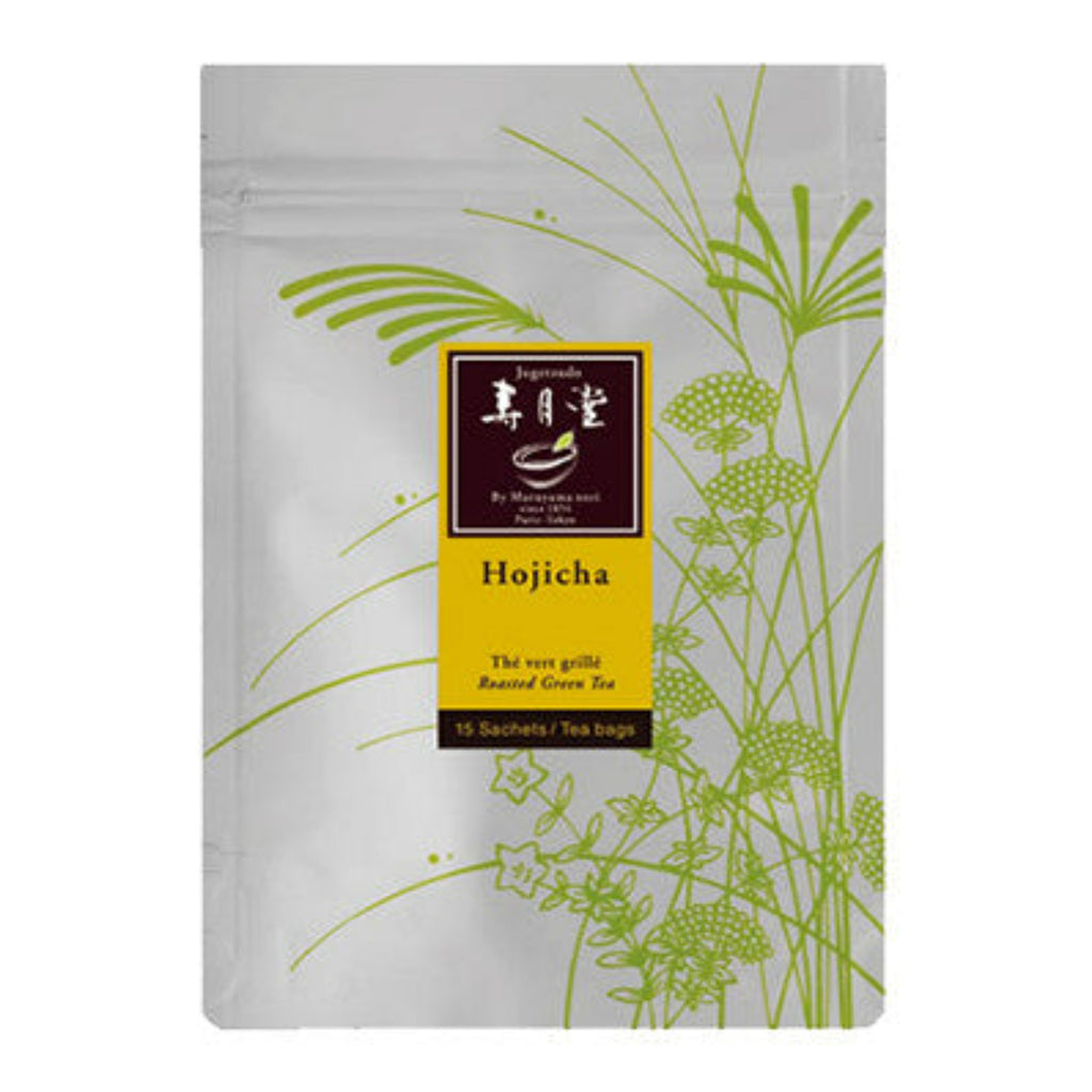 【JYUGETSUDO】Organic Hojicha Tea Bags -有機ほうじ茶ティーバッグ - 2g x 15 bags