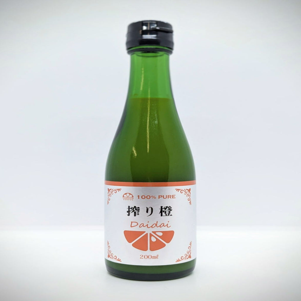 【YUZUYA】Sour orange juice - 搾り橙 - 200ml