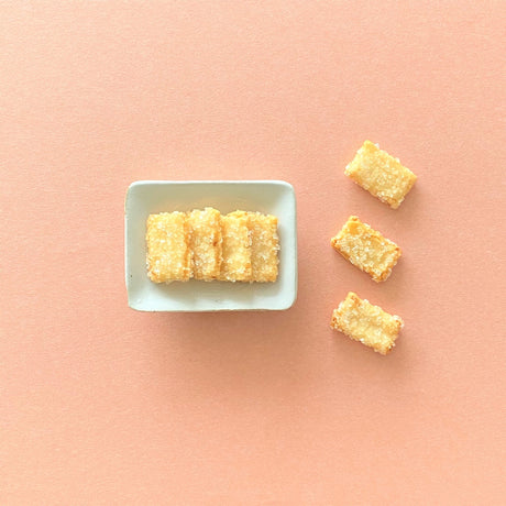 【SAKURA】Rice Crackers "Zareme" -ざらめおかき-