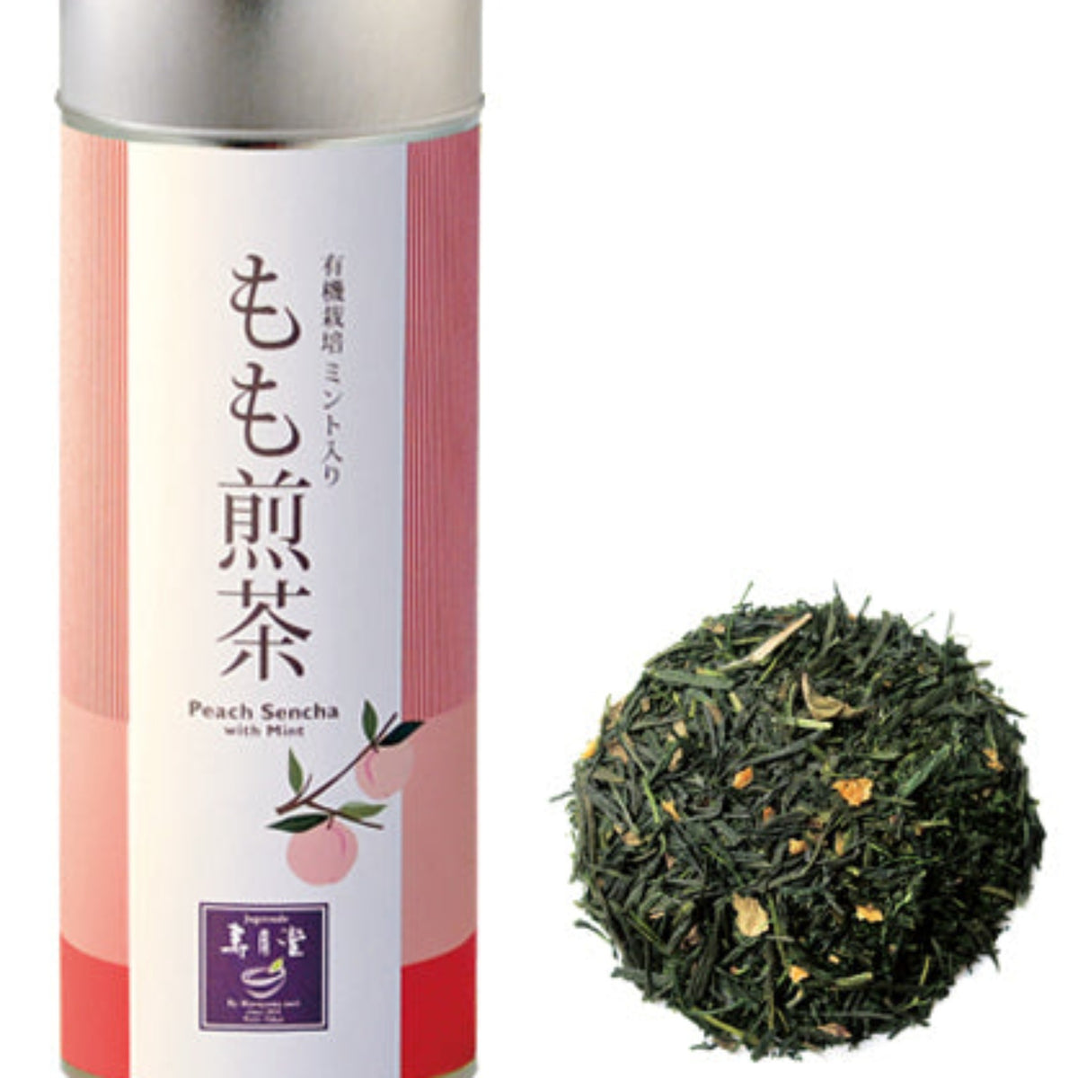 【JYUGETSUDO】Organic Peach Sencha -有機もも煎茶 - 40g