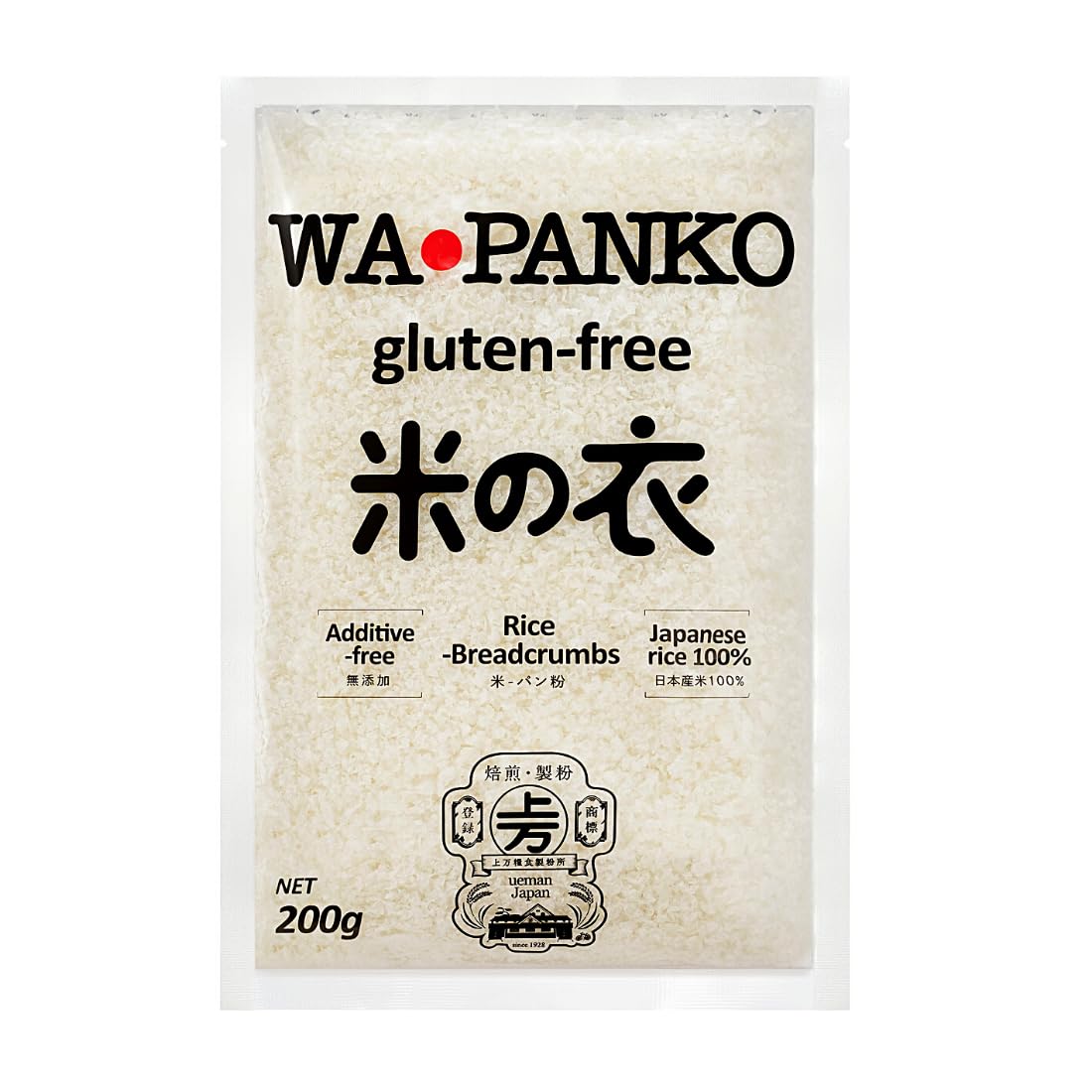 WA-PANKO Rice Breadcrumbs 米の衣 200g