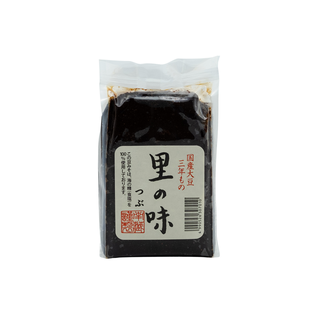 Bean Miso "chunky”  -  豆味噌 -里の味 ”つぶ”