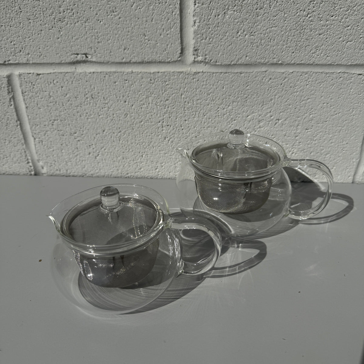 Cha Cha Kyusu "Maru" Heatproof Tea Pot -  茶茶・急須丸 - 耐熱ガラス