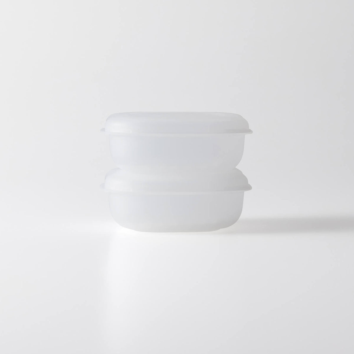 CLEAR Rice Container for Freezer 2 pcs -クリア冷凍ごはん容器 2個入り- Regular size