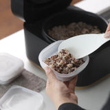 CLEAR Rice Container for Freezer 2 pcs -クリア冷凍ごはん容器 2個入り- Regular size