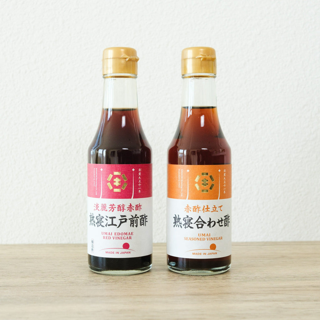 【KISAICHI】Matured Red Edo-mae vinegar "Mellow and rich red vinegar” -淡麗芳醇赤酢 熟寝江戸前酢-200ml