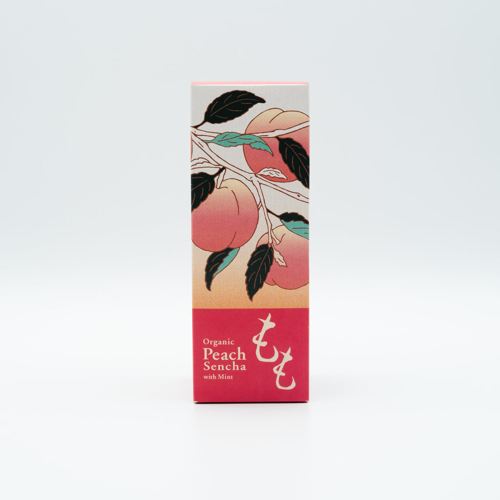 【JYUGETSUDO】Organic Peach Sencha -有機もも煎茶 - 40g