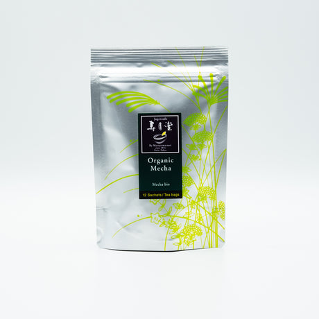【JYUGETSUDO】Organic Mecha Tea Bags-有機芽茶ティーバッグ - 2g x 12