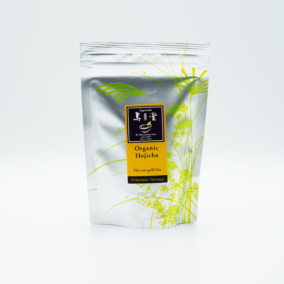 【JYUGETSUDO】Organic Hojicha Tea Bags -有機ほうじ茶ティーバッグ - 2g x 15 bags