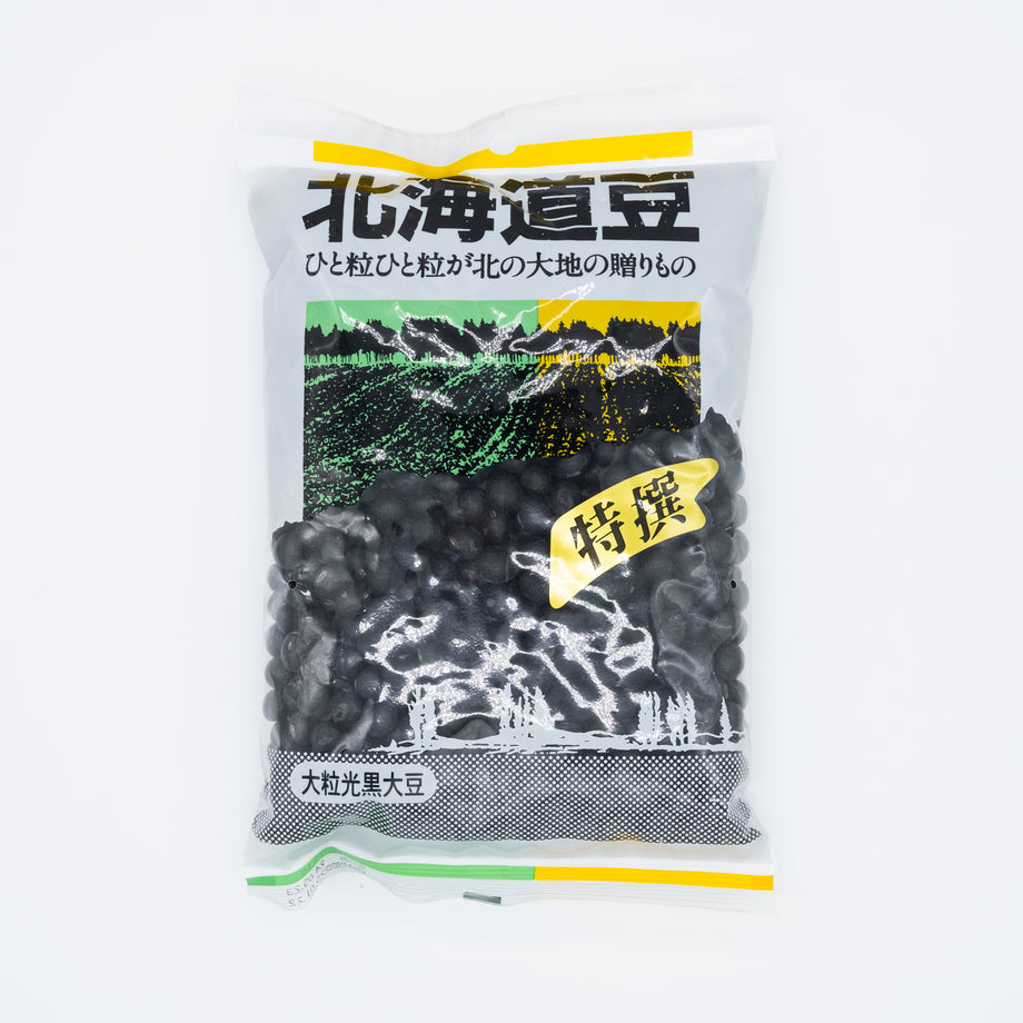 Large-Size Kuro-Daizu Black Soybeans -大粒光黒大豆 500g – the rice
