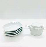 "KIKKOU" Soy Sauce Dispenser & Dish Set - キッコウ醤油さし＆小皿セット
