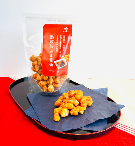 Umami Soy Glazed Rice Crackers - 熟成旨あま醤油