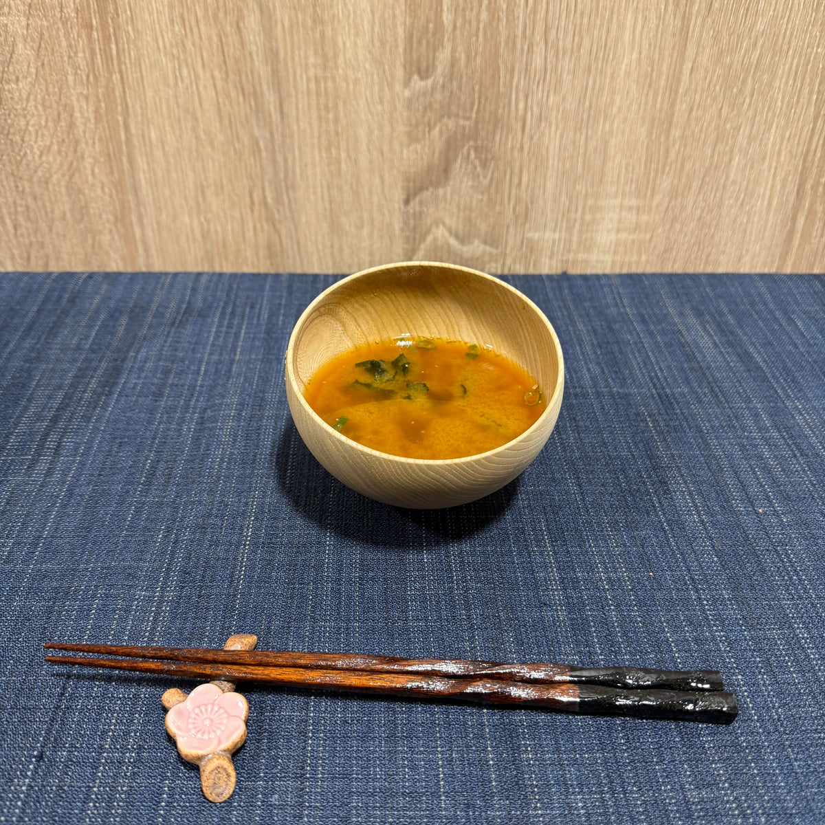 spinach miso soup