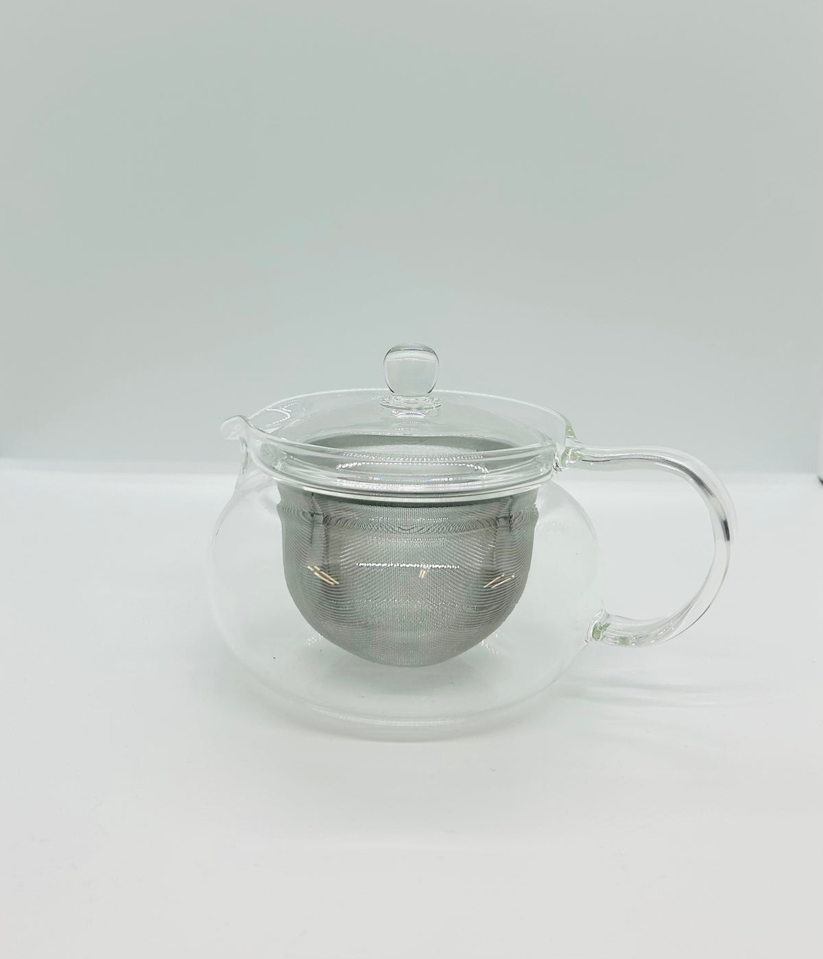 Cha Cha Kyusu "Maru" Heatproof Tea Pot -  茶茶・急須丸 - 耐熱ガラス