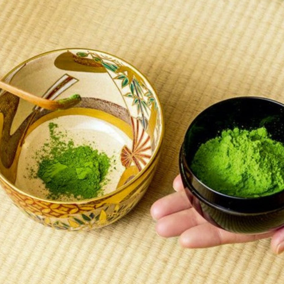 Matcha Starter Kit-茶禅一味 抹茶事始めセット - in Bamboo box 竹籠
