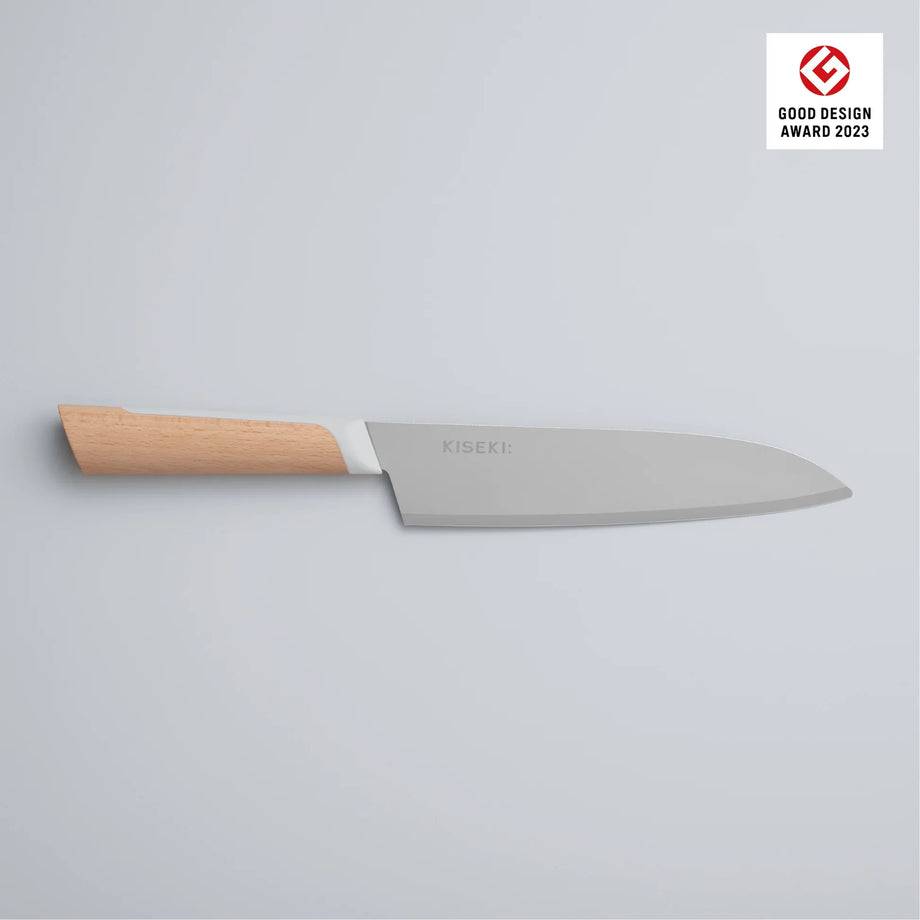 KISEKI Santoku Knife 180mm – 超硬合金包丁 KISEKI 三徳 – the rice