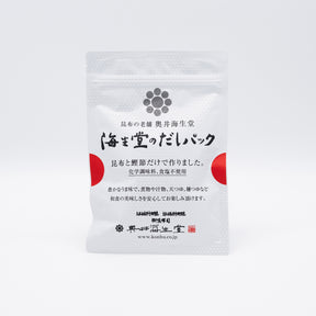 【OKUI KAISEIDO】Kelp and Bonito broth packets  - だしパック - 70g