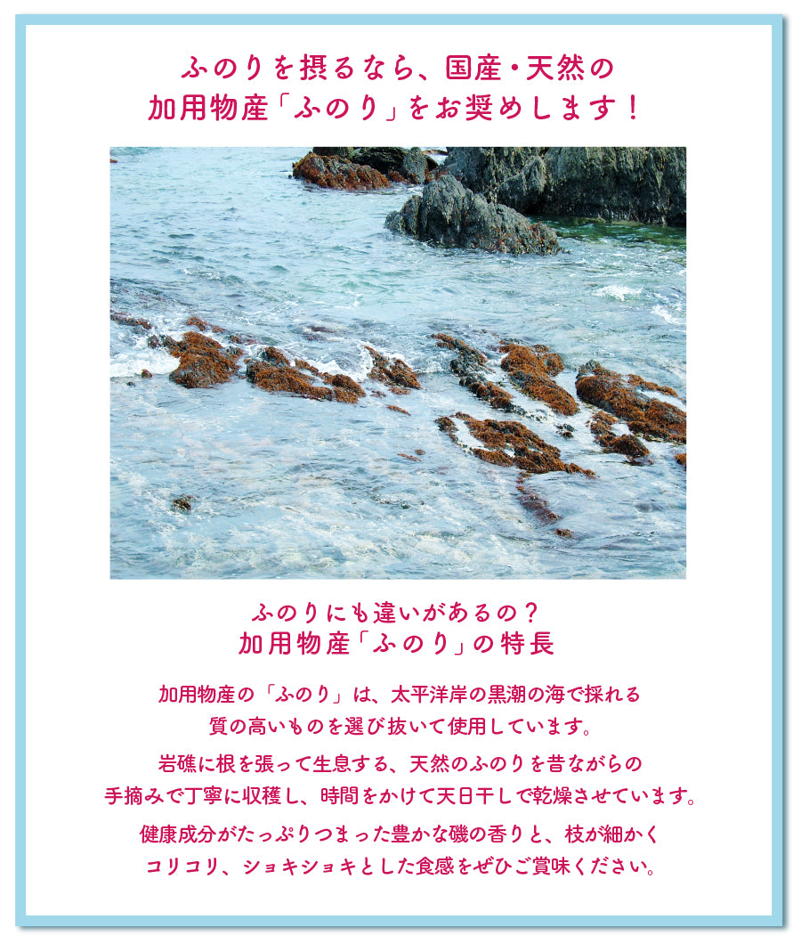 Sun Dried Funori Seaweed - ふのり 20g